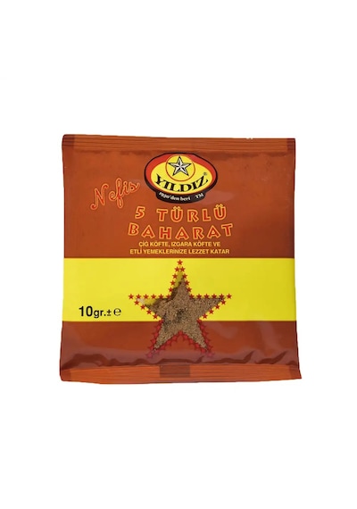 Yıldız Beş Türlü Baharat 5 Adet