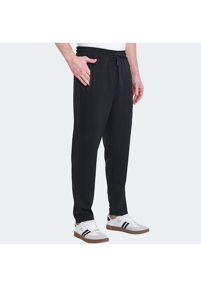 Slazenger KATAR Erkek Cepli Siyah Eşofman Altı