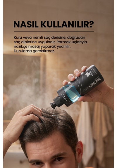 Mentollü Saç Toniği Ferahlatıcı, Kök Canlandırıcı