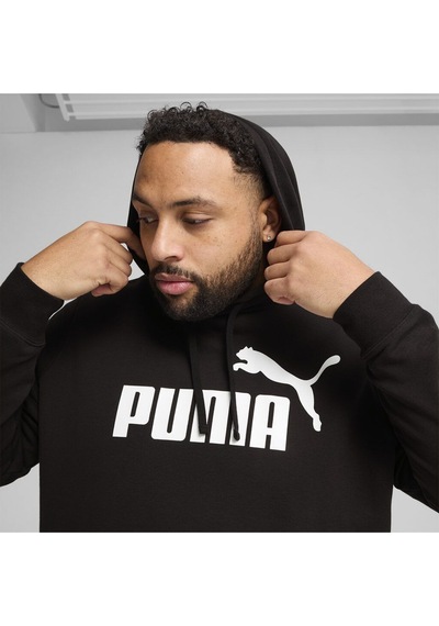 Puma Erkek Ess No. 1 Logo Hoodie Eşofman Üst 68257201 Siyah