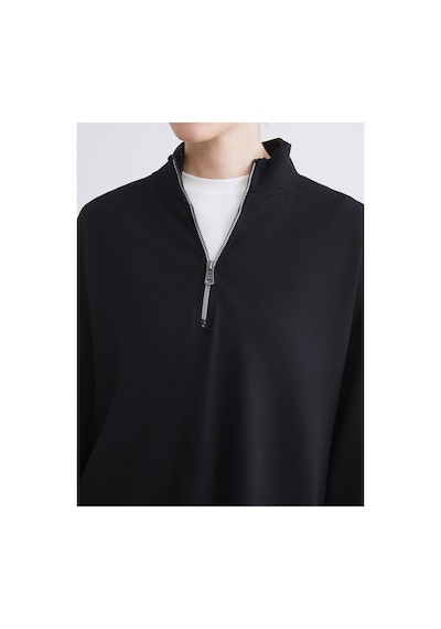 LC Waikiki Alıta Cıty Farkıyla Lcw Grace Siyah Dik Yaka Oversize Kadın Sweatshirt Siyah - 924122787 Siyah LC Waikiki Alıta Cıty Farkıyla Lcw Grace Siyah Dik Yaka Oversize Kadın Sweatshirt Siyah - 924122787 Siyah
