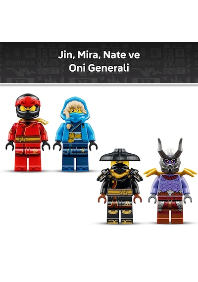 LEGO® NINJAGO® Ultra Ejderha Savaşı 71872 - 12 Yaş ve Üzeri Çocuklar için Minifigür İçeren Oyuncak Yapım Seti (2178 Parça)