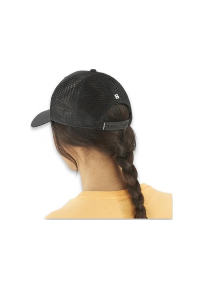 Salomon Lc2428900 Cap Trucker U Siyah Unisex Şapka Siyah-mor Siyah