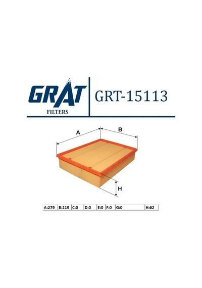 Grat 15113 Hava Filtresi 074129620