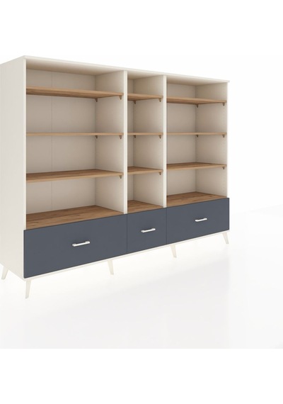 Hyperion Dolap 12 Raflı 3 Çekmeceli 220x44x163 Aytaşı-çam/antras Aytaşı-çam/antrasit Hyperion Dolap 12 Raflı 3 Çekmeceli 220x44x163 Aytaşı-çam/antras Aytaşı-çam/antrasit