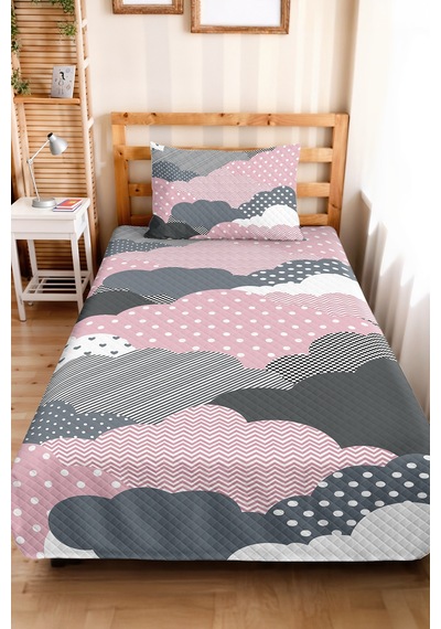Pembe Bulut Geometrik Genç Odası Tek Kişilik Pike Takımı-gri Pastel 160x220 Cm Kapitone Yatak Örtüsü Kumlu İpek Mırıltısı Pembe Bulut Geometrik Genç Odası Tek Kişilik Pike Takımı-gri Pastel 160x220 Cm Kapitone Yatak Örtüsü Kumlu İpek Mırıltısı