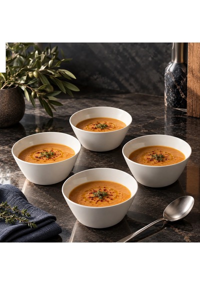 Güral Paris 4 Parça 14 Cm Salata Kasesi