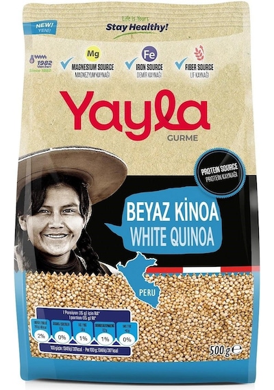 Yayla Gurme Beyaz Kinoa 4 x 500 G