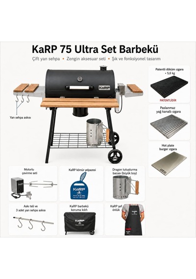 Karp 75 Ultra Set Bbq Mangal Diğer