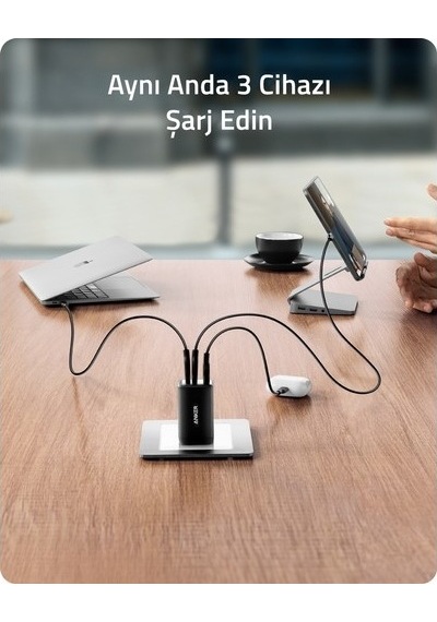 Anker Powerport Iıı 3-port 65w Şarj - A2667