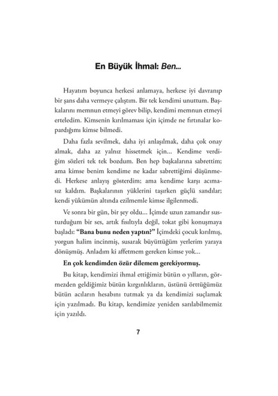 İndigo Kitap Kendimden Özür Dilerim - Miraç Çağrı Aktaş