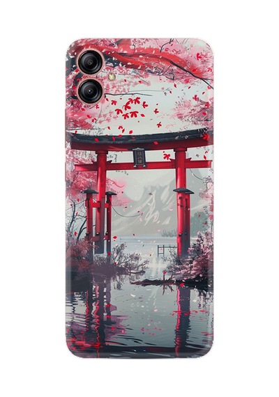 Samsung Galaxy Uyumlu A04e Kılıf Boutique Baskılı Resimli Japan Pcode -046