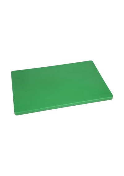 Kesim Tahtası Plastik Yeşil 25x40x2 Cm Kahverengi