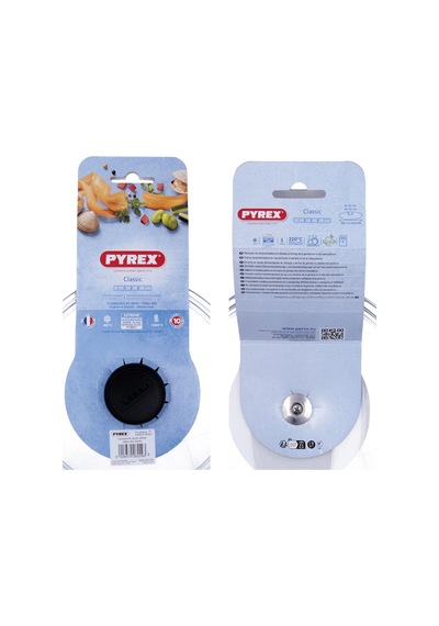 Pyrex 4937234 Tencere/tava İçin Cam Kapak, 28 Cm, Şeffaf Genel