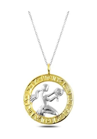 ​Gümüş Gold Başak Burcu Kolye (510925424)