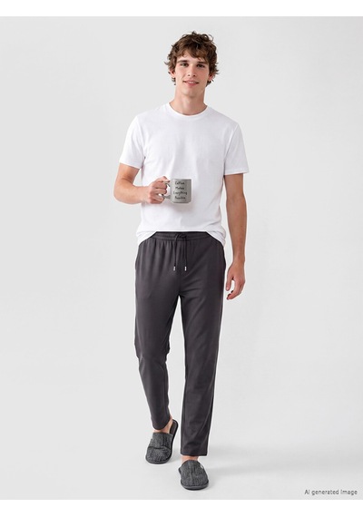 LC Waikiki Lc Waıkıkı Antrasit Regular Fit Erkek Pijama Altı