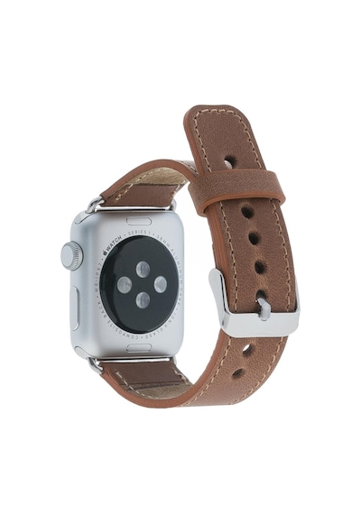 Bouletta Apple Uyumlu  Watch Deri Kordon 42-44-45 MM Kahve (443082875)