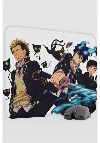 Ao No Exorcist Blue Exorcist Anime V5 - 48x40 Xl Gaming Kauçuk Kaymaz Taban Mouse Pad Fare Altlığı