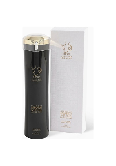 Hind Al Oud Emarati Musk Vücut Kremi 120ml, Hurma, Vanilya Ve Beyaz Misk Notalarıyla