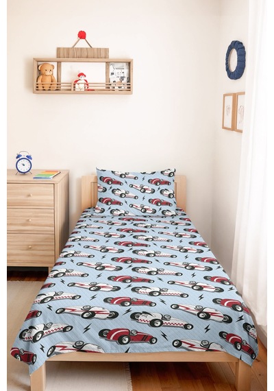 Evimde Bambaşka Mavi Araba Modern Erkek Çocuk Pike Takımı-kırmızı Yarış Desenli Bebek Odası Yatak Örtüsü-160x220 CM Evimde Bambaşka Mavi Araba Modern Erkek Çocuk Pike Takımı-kırmızı Yarış Desenli Bebek Odası Yatak Örtüsü-160x220 CM