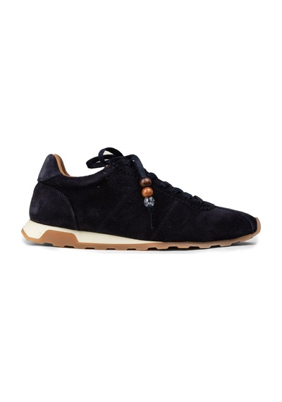 Deery Kadın Hakiki Süet Lacivert Sneaker Ayakkabı - M5129zlcvc01 Lacivert