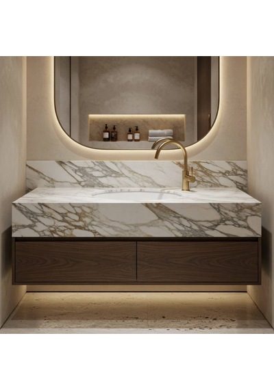 Ece Banyo - Tezgah Altı Hilton Lavabo 46 Cm Beyaz - 3095