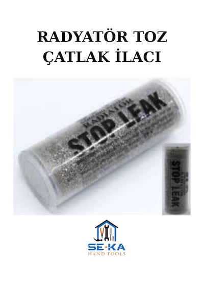 Radyatör Toz Çatlak Önleyici 20gr Su Kaçağı Kesici Radyatör Kaçak Giderici 5 Adet