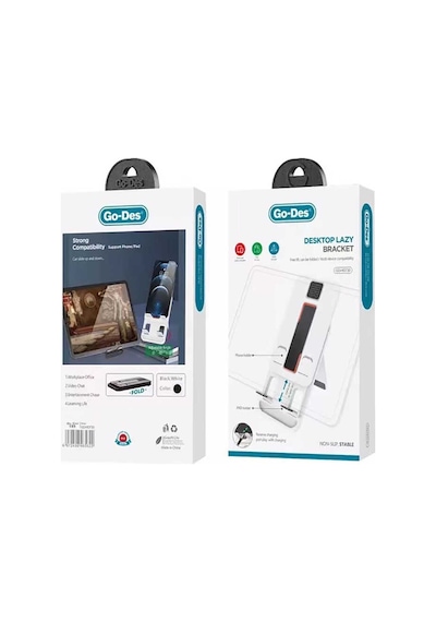 Go Des GD-HD730 Lazy Masaüstü Telefon Tutucu - ZORE-262531