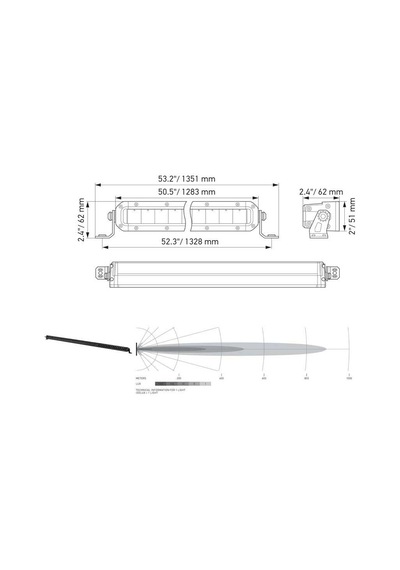Hella Off-road Led Lamba 12v-24v 1283mm 1gj358197-331