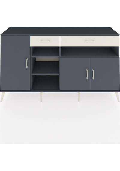 Hyperion Konsol 5 Raflı 2 Çekmeceli 3 Kapaklı 176x44x99 Antrasit- Antrasit-antrasit/aytaşı Hyperion Konsol 5 Raflı 2 Çekmeceli 3 Kapaklı 176x44x99 Antrasit- Antrasit-antrasit/aytaşı
