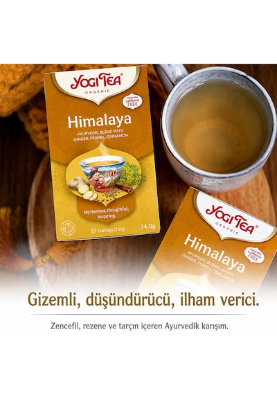 Himalaya Organik Bitki Çayı 17 Süzen Poşet