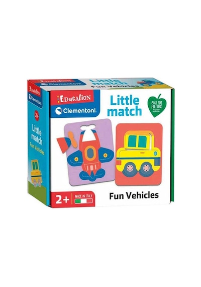 Clementoni Little Match Eğlenceli Araçlar 16718tr