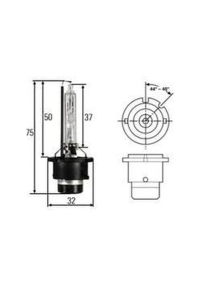 HELLA 8GS007949261 XENON FAR AMPÜLÜ D2S DUYSUZ ASTRA H VECTRA C Z