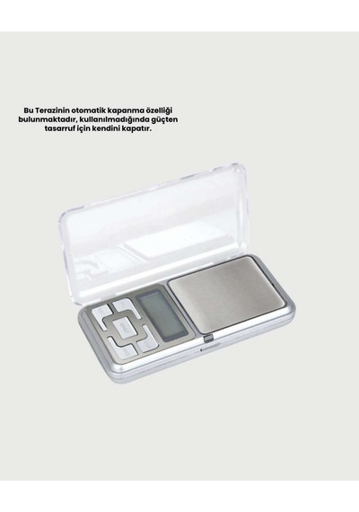 300 Gr Hassas Cep Terazisi Mavi Işıklı Lcd Ekranlı Diğer 77577588