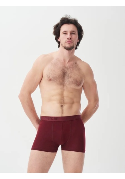 Mercan Erkek Modal Boxer Kutuda 6'lı Set Siyah,gri,haki,füme,bordo,lacivert