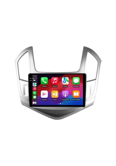 Chevrolet Cruze Android Multimedya 2013-2015 Carplay Android Auto Navigasyon Kameralı 4gb Ram 32gb 9"