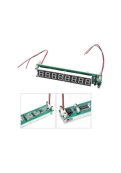 0.1-60MHz 20MHz~2.4GHz RF Sinyal Frekans Sayacı Simometre - Kırmızı