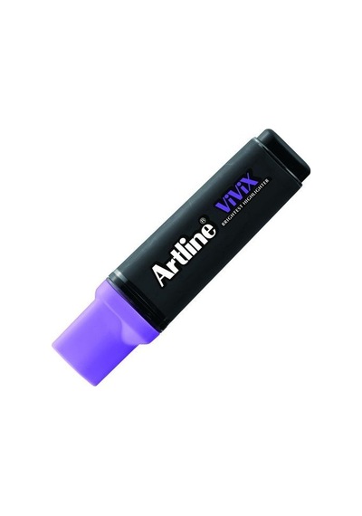 Artline Vivix Parlak Mürekkepli Fosforlu Kalem 2-5 MM Fosforlu Mor