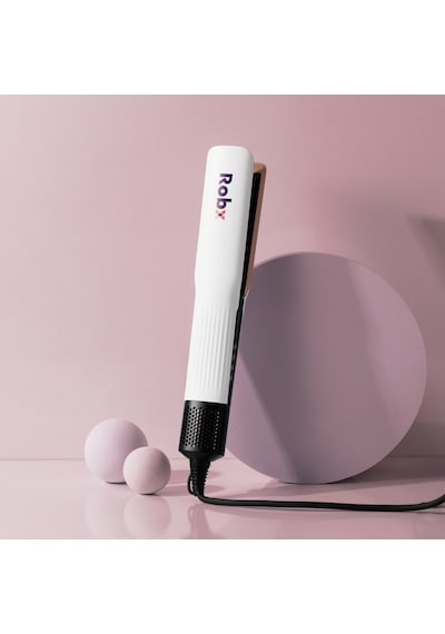 Robx Airflow Islak Ve Kuru Lcd Ekran Sıcak Ve Soğuk Hava Üfleme Airstrait Saç Düzleştirici