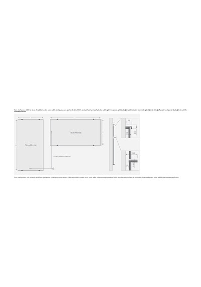 Radiva - Crystal Elektrikli Cam Havlupan 560x1030 Şeffaf 500 Watt - 1cry05601030b0ped050