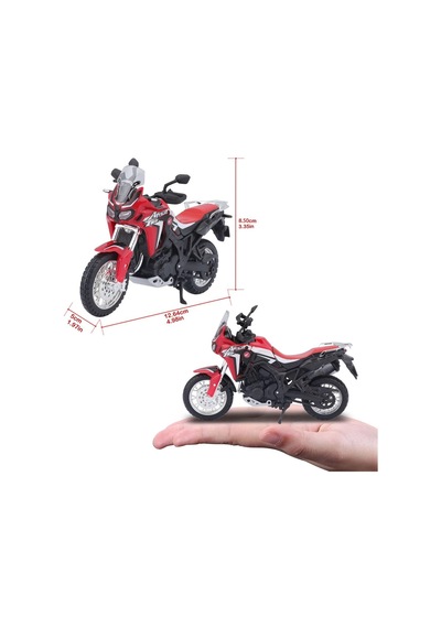 1:18 Honda Africa Twin Dct Model Motor Kırmızı 39030-02