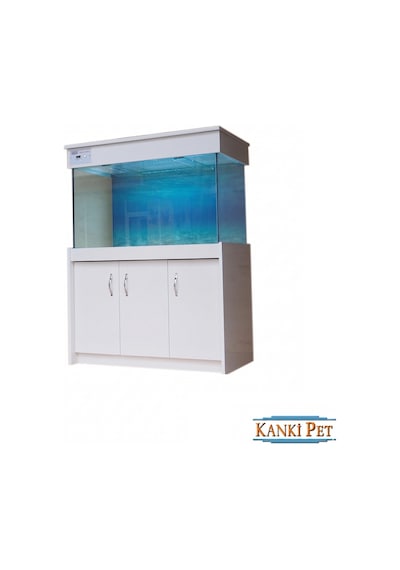 Kanki Pet 120 CM Mobilyalı Lüks Akvaryum Kumandalı Led Aydınlatma
