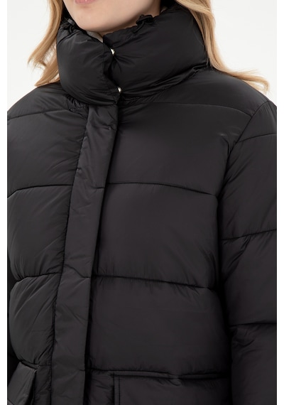 U.s. Polo Assn. Kadın Siyah Kaban 50292747-vr046 Siyah