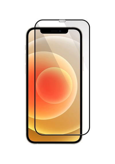 Apple iPhone Uyumlu 12 Mini Için Ekstra Güçlü Tam Koruma Sağlayan Lazer Kesim Premium Ekran Koruyucu