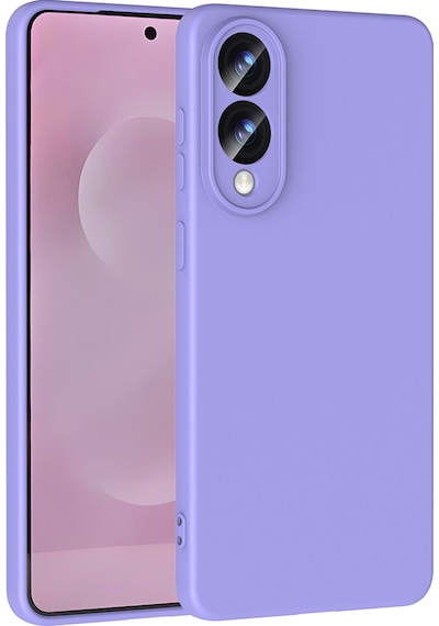 Samsung Galaxy Uyumlu S25 Edge Kılıf Zore Mara Lansman Kapak Lila