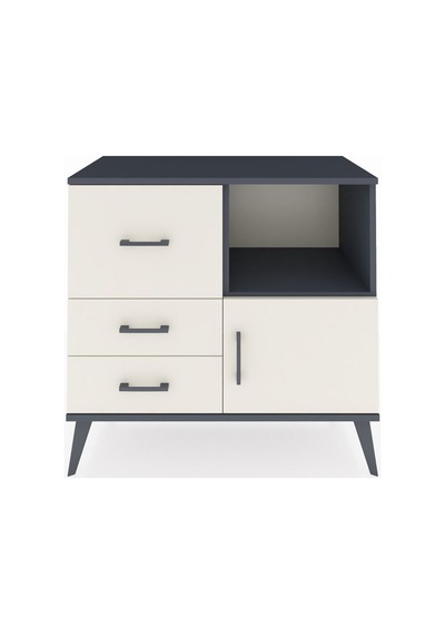Hyperion Şifonyer Tek Raflı 3 Çekmeceli Tek Kapaklı 88x44x80 Antrasit-aytaşı Aytaşı Hyperion Şifonyer Tek Raflı 3 Çekmeceli Tek Kapaklı 88x44x80 Antrasit-aytaşı Aytaşı