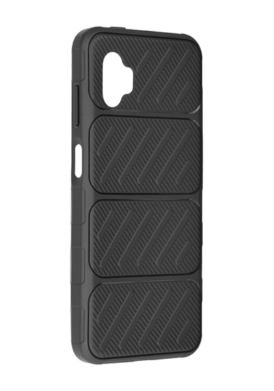 Samsung Samsung Galaxy Uyumlu Xcover 7 Pro Auto Focus Karbon Kapak - Siyah Çokrenkli