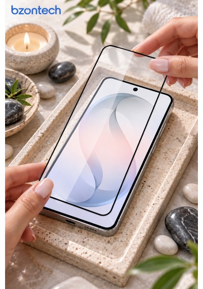 Samsung Galaxy S26 Uyumlu Anti Statik Ekran Koruyucu Toz Tutmayan Kırılmaz Cam
