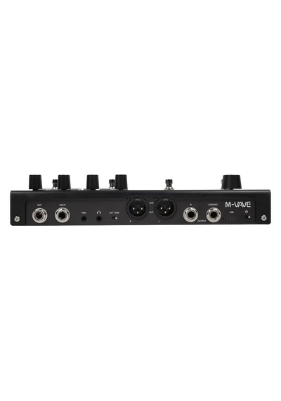 M-vave Tank-pro Gitar / Bas Multi Efekt Prosesörü Siyah