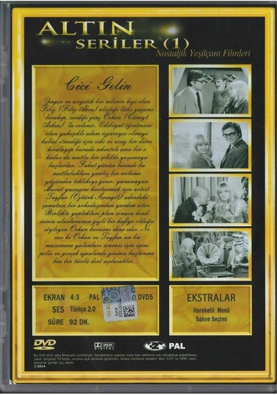 Cici Gelin Cüneyt Arkın Filiz Akın Dvd